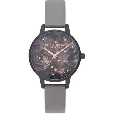Olivia Burton Orologio Da Donna Ob16ad50 Black / Grey / Black One Size Olivia Burton Orologio Da Donna Ob16ad50 Black / Grey / Black One Size
