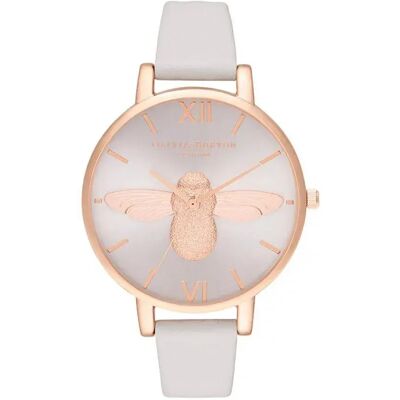 Olivia Burton Orologio Da Donna Ob16am158 Pink / Beige / Beige One Size Olivia Burton Orologio Da Donna Ob16am158 Pink / Beige / Beige One Size