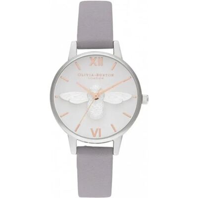 Olivia Burton Orologio Da Donna Ob16am163 Silver / Violet / Silver One Size Olivia Burton Orologio Da Donna Ob16am163 Silver / Violet / Silver One Size