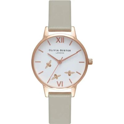 Olivia Burton Orologio Da Donna Ob16ch03 Pink / Grey / White One Size Olivia Burton Orologio Da Donna Ob16ch03 Pink / Grey / White One Size