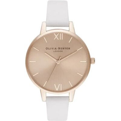 Olivia Burton Orologio Da Donna Ob16de08 Pink / White / Pink One Size Olivia Burton Orologio Da Donna Ob16de08 Pink / White / Pink One Size