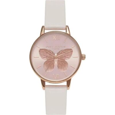 Olivia Burton Orologio Da Donna Ob16mb16 Pink / White / Pink One Size Olivia Burton Orologio Da Donna Ob16mb16 Pink / White / Pink One Size