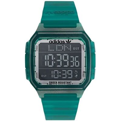Adidas Orologio Aost2208 Green / Green / Grey One Size Adidas Orologio Aost2208 Green / Green / Grey One Size