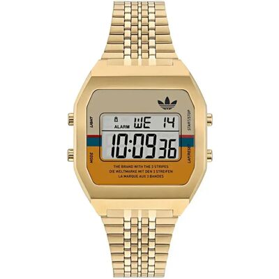 Adidas Watches Orologio Da Donna Aost23555 Digital Two Golden One Size Adidas Watches Orologio Da Donna Aost23555 Digital Two Golden One Size