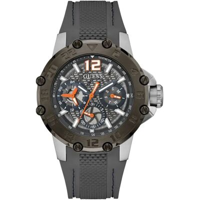 Guess Orologio Contender Gray One Size Guess Orologio Contender Gray One Size