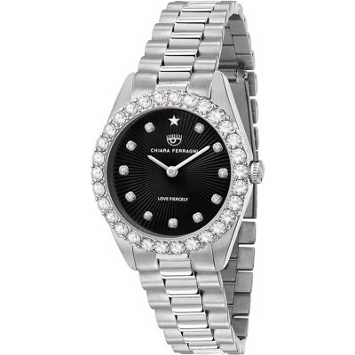 Chiara Ferragni Orologio Da Donna R1953100510 Silver / Silver / Black One Size Chiara Ferragni Orologio Da Donna R1953100510 Silver / Silver / Black One Size