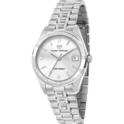 Chiara Ferragni Orologio Da Donna R195310051 Silver / Silver / Silver One Size Chiara Ferragni Orologio Da Donna R195310051 Silver / Silver / Silver One Size