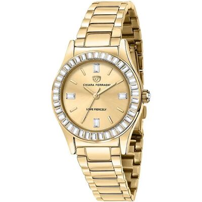 Chiara Ferragni Orologio Da Donna R1953102501 Golden / Golden / Golden One Size Chiara Ferragni Orologio Da Donna R1953102501 Golden / Golden / Golden One Size