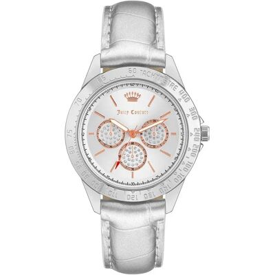Juicy Couture Orologio Da Donna Jc1221svsi Silver / Silver / Silver One Size Juicy Couture Orologio Da Donna Jc1221svsi Silver / Silver / Silver One Size