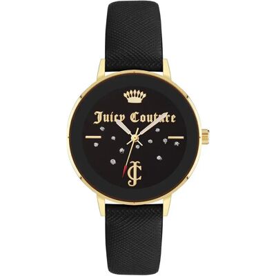 Juicy Couture Orologio Da Donna Jc126gpbk Golden / Black / Black One Size Juicy Couture Orologio Da Donna Jc126gpbk Golden / Black / Black One Size