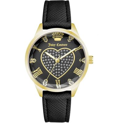 Juicy Couture Orologio Da Donna Jc1300gpbk Golden / Black / Black One Size Juicy Couture Orologio Da Donna Jc1300gpbk Golden / Black / Black One Size