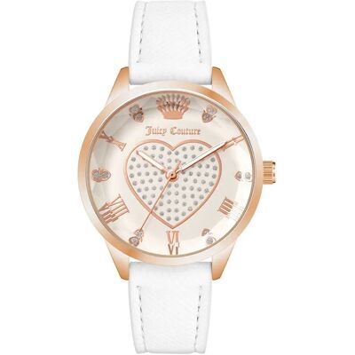 Juicy Couture Orologio Da Donna Jc1300rgwt Pink / White / White One Size Juicy Couture Orologio Da Donna Jc1300rgwt Pink / White / White One Size