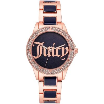 Juicy Couture Orologio Da Donna Jc1308nvrg Pink / Pink / Blue One Size Juicy Couture Orologio Da Donna Jc1308nvrg Pink / Pink / Blue One Size