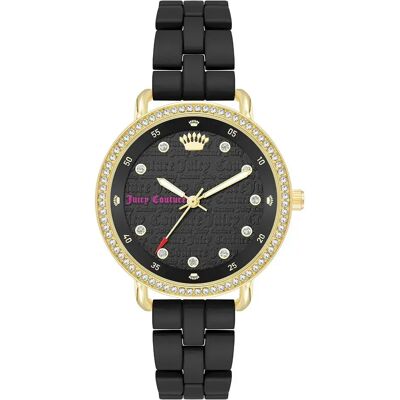 Juicy Couture Orologio Da Donna Jc1310gpbk Golden / Black / Black One Size Juicy Couture Orologio Da Donna Jc1310gpbk Golden / Black / Black One Size