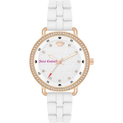 Juicy Couture Orologio Da Donna Jc1310rgwt Pink / White / White One Size Juicy Couture Orologio Da Donna Jc1310rgwt Pink / White / White One Size