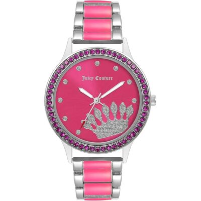 Juicy Couture Orologio Da Donna Jc1335svhp Silver / Multicolored / Pink One Size Juicy Couture Orologio Da Donna Jc1335svhp Silver / Multicolored / Pink One Size