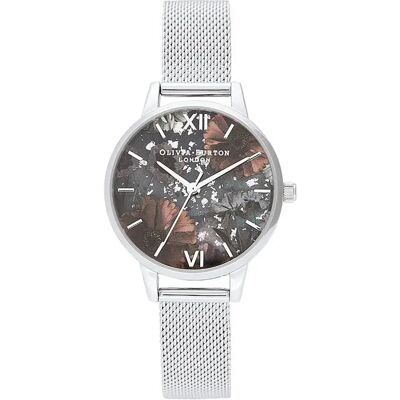 Olivia Burton Orologio Da Donna Ob16gd23 Silver / Silver / Black One Size Olivia Burton Orologio Da Donna Ob16gd23 Silver / Silver / Black One Size
