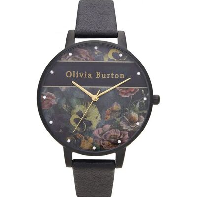 Olivia Burton Orologio Da Donna Ob16vs05 Black / Black / Black One Size Olivia Burton Orologio Da Donna Ob16vs05 Black / Black / Black One Size