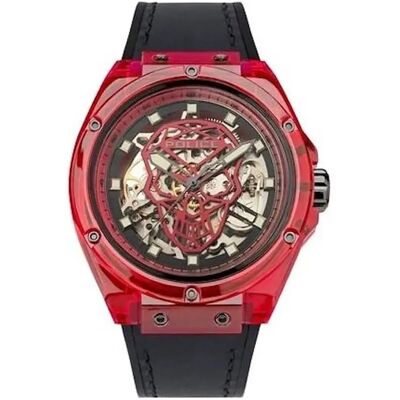Police Orologio Pewgr159205 Red One Size Police Orologio Pewgr159205 Red One Size