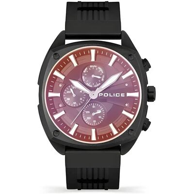 Police Orologio Pewjq2007302 Black One Size Police Orologio Pewjq2007302 Black One Size