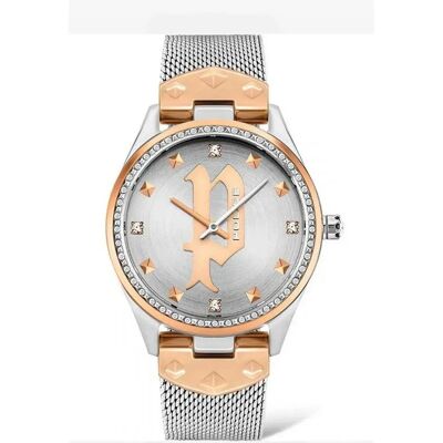 Police Orologio Da Donna Pl16029mstr13 Grey One Size Police Orologio Da Donna Pl16029mstr13 Grey One Size