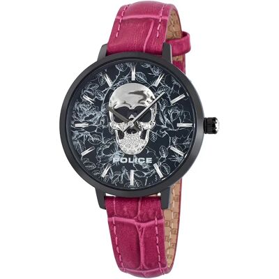 Police Orologio Da Donna Pl16032msb-02 Black One Size Police Orologio Da Donna Pl16032msb-02 Black One Size