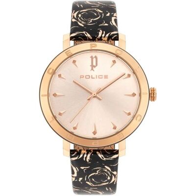Police Orologio Da Donna Pl16033msrb.32 Black / Gold One Size Police Orologio Da Donna Pl16033msrb.32 Black / Gold One Size