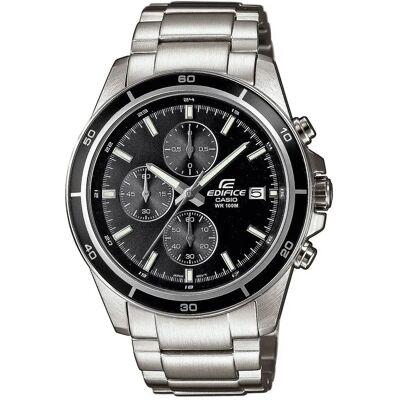 Casio Orologio Efr-526d-1avuef Silver / Black One Size Casio Orologio Efr-526d-1avuef Silver / Black One Size