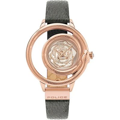 Police Orologio Da Donna Pewla2008301 Pink / Grey / Golden One Size Police Orologio Da Donna Pewla2008301 Pink / Grey / Golden One Size