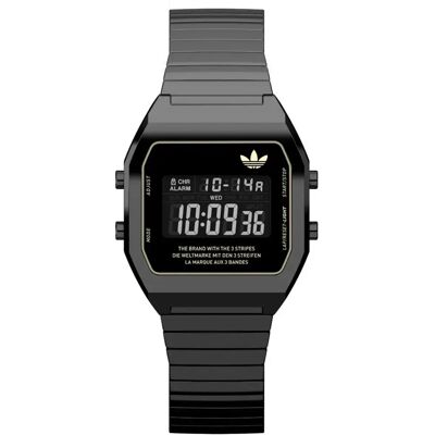 Adidas Orologio Da Donna Digital Two Black One Size Adidas Orologio Da Donna Digital Two Black One Size