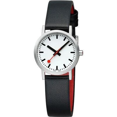 Camel Active Orologio Classic Pure 30 Mm White / Black Vegan Grape Leather / Red Lining One Size Camel Active Orologio Classic Pure 30 Mm White / Black Vegan Grape Leather / Red Lining One Size