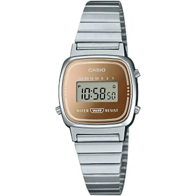 Casio Orologio Da Donna La670wes-aef Silver One Size Casio Orologio Da Donna La670wes-aef Silver One Size