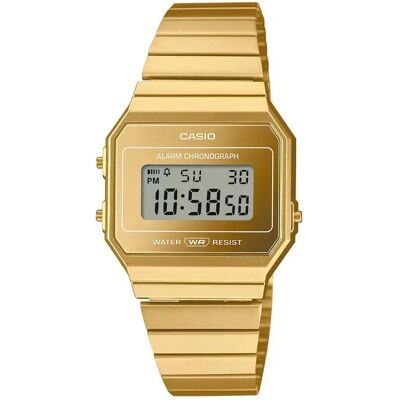 Casio Orologio A700wevg-9aef Gold One Size Casio Orologio A700wevg-9aef Gold One Size