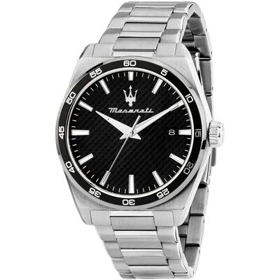 Maserati Orologio Velocità 1 Mm 3h Silver One Size Maserati Orologio Velocità 1 Mm 3h Silver One Size