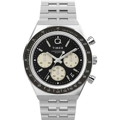 Timex Orologio Q Silver / Black One Size Timex Orologio Q Silver / Black One Size