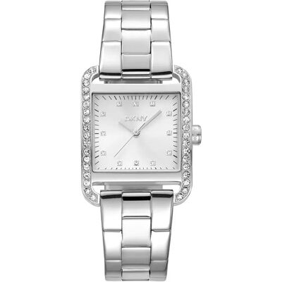DKNY Orologio Da Donna City Glitz 27 Mm Silver Grey / Silver Grey / Mineral One Size DKNY Orologio Da Donna City Glitz 27 Mm Silver Grey / Silver Grey / Mineral One Size