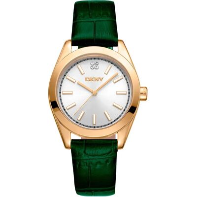 DKNY Orologio Da Donna Nolita Midi 32 Mm Bottle Green / Silver Grey / Mineral One Size DKNY Orologio Da Donna Nolita Midi 32 Mm Bottle Green / Silver Grey / Mineral One Size