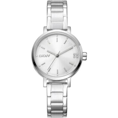 DKNY Orologio Da Donna Soho Glitz 30 Mm Silver Grey / Silver Grey / Mineral One Size DKNY Orologio Da Donna Soho Glitz 30 Mm Silver Grey / Silver Grey / Mineral One Size
