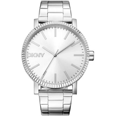 DKNY Orologio Da Donna Soho Maxi 0 Mm Silver Grey / Silver Grey / Mineral One Size DKNY Orologio Da Donna Soho Maxi 0 Mm Silver Grey / Silver Grey / Mineral One Size