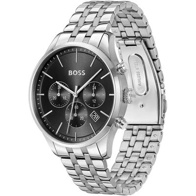 Boss Orologio Avery 2 Mm Silver / Black / Mineral One Size Boss Orologio Avery 2 Mm Silver / Black / Mineral One Size