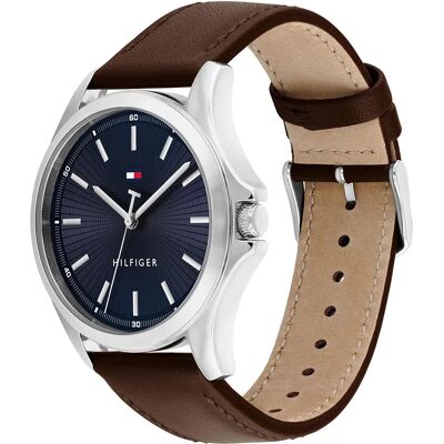 Tommy Hilfiger Orologio Bruce 3 Mm Brown / Blue One Size Tommy Hilfiger Orologio Bruce 3 Mm Brown / Blue One Size