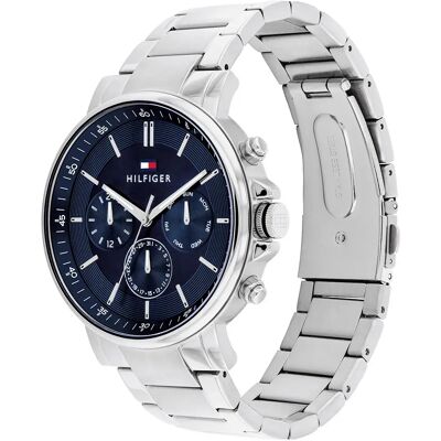 Tommy Hilfiger Orologio Tyson 3 Mm Blue One Size Tommy Hilfiger Orologio Tyson 3 Mm Blue One Size