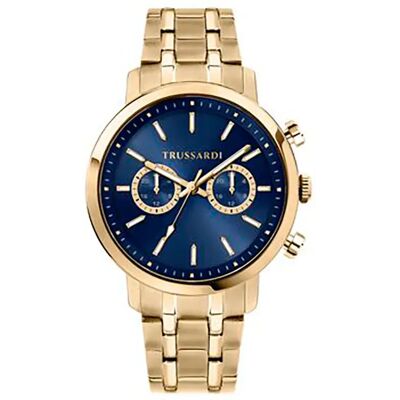 Trussardi Orologio R25317002 Blue One Size Trussardi Orologio R25317002 Blue One Size