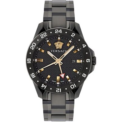 Versace Orologio Ve2w00622 Black / Black One Size Versace Orologio Ve2w00622 Black / Black One Size