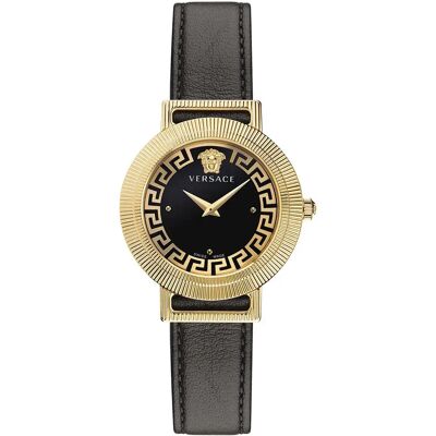 Versace Orologio Da Donna Ve3d00322 Golden / Black One Size Versace Orologio Da Donna Ve3d00322 Golden / Black One Size