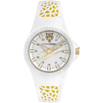 Philipp Plein Sport Orologio Thunderstorm 3h 0 Mm Yellow / White One Size Philipp Plein Sport Orologio Thunderstorm 3h 0 Mm Yellow / White One Size