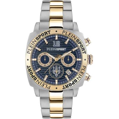 Philipp Plein Sport Orologio Wildcat Chrono 0 Mm Gold Bicoloured One Size Philipp Plein Sport Orologio Wildcat Chrono 0 Mm Gold Bicoloured One Size