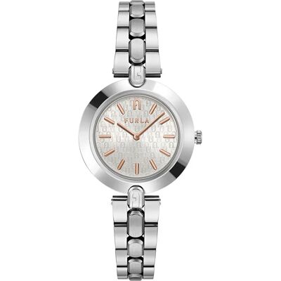 Furla Orologio Da Donna Ww00002005l1 Grey / Grey One Size Furla Orologio Da Donna Ww00002005l1 Grey / Grey One Size