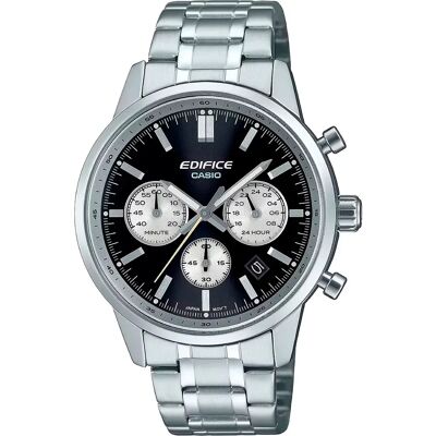 Casio Orologio Efr-575d-1aef Silver Grey / Black One Size Casio Orologio Efr-575d-1aef Silver Grey / Black One Size