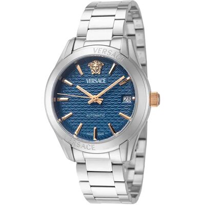 Versace Orologio Da Donna Vesca022 Silver Grey / Metal Blue One Size Versace Orologio Da Donna Vesca022 Silver Grey / Metal Blue One Size
